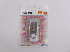 Флэш накопитель USB 8GB Mirex Swivel White