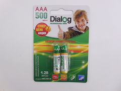 Аккумулятор ААA Dialog HR03/500-2B 500мА/ч