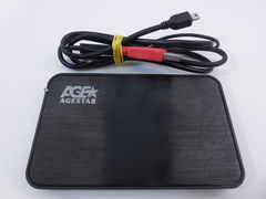 Внешний бокс для HDD SATA 2.5" USB 2.0 AgeSta