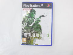 Игра для PS2 Metal Gear Solid 3 Snake Eater