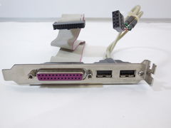 Bracket планка портов ПК 2 порта USB + порт LPT - Pic n 270977