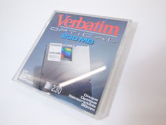 MO Disk 230mb Verbatim 512 Bytes Rewritable VER90545