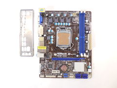 Материнская плата Asrock H61M-DGS LGA 1155, Intel H61, 2xDDR3, PCI-E x16, 4xSATA, 24+4pin, VGA, DVI, 6xUSB, mATX, заглушка