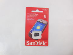 Карта памяти microSD 8GB SanDisk