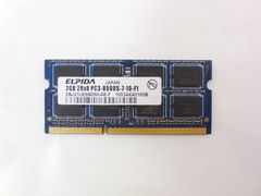 Оперативная память SODIMM DDR3 2Gb Elpida 1066MHz