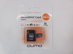 Карта памяти microSD 16Gb Qumo