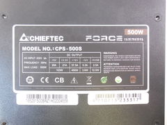 Блок питания ATX 500W Chieftec CPS-500S - Pic n 273782