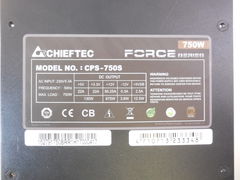 Блок питания ATX 750W Chieftec CPS-750S - Pic n 273783