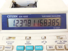Калькулятор с функцией печати СITIZEN CX123II - Pic n 273881