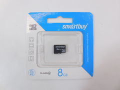 Карта памяти microSD 8Gb SmartBuy