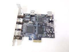 Контроллер Combo PCI-E x1 to USB 2.0 + FireWire