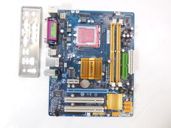 Материнская платаLGA775 GIGABYTE GA-G31M-ES2L rev. 2.0 Intel G31, 2xDDR2, PCI-E x16, 4xSATA, IDE, 24+4pin, VGA, COM, LPT, mATX, Рамка задних портов в