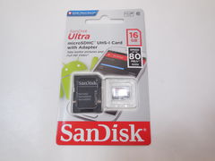 Карта памяти SDHC 16gb класс 10 — SanDisk — Ultra - Pic n 277088