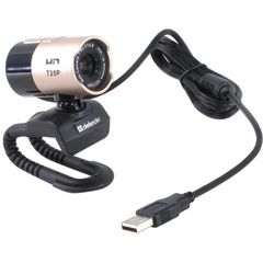 USB Веб-камера HD 720P Defender 16 МП, микрофон