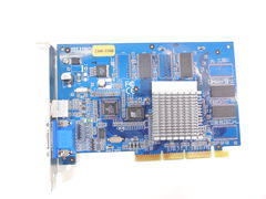 Раритет! Видеокарта AGP ABIT Siluro GF2 T200 32MB - Pic n 279322