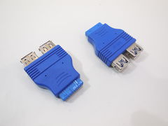 Переходник USB3.0 19pin на 2 порта USB3.0 Type A - Pic n 265791