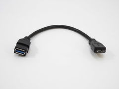 Адаптер OTG microUSB3.0 на USB3.0 Af 0.1 метра - Pic n 280026