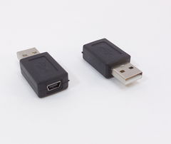 Переходник адаптер USB Male to Mini USB Female