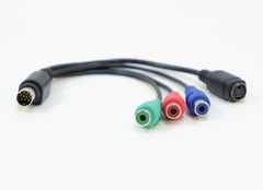 Кабель вывода видео для видеокарт 9-Pin S-Video k32-3005007-V03 9-Pin Adapter S-Video и компонентное видео PAL / NTSC
