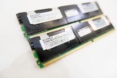 Серверная память Elpida FB-DIMM PC2 5300F 512MB