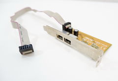 Планка вывода USB 2.0 2 порта ASUS USB/MIR