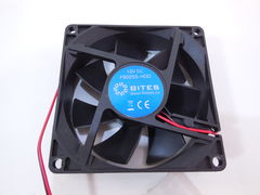 Вентилятор для ПК 80x80x25 2Х Molex power 5bites F8025S-HDD Длина провода: 15 см. Подшипник скольжения, втулка 2000rpm 23dB 12В