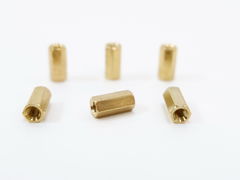 6шт. Фиксатор межплатный A = 10 мм, М3, PCHSS-10 шестигранная для крепления материнской платы в корпус ПК