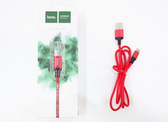 Кабель Hoco X14 микро USB Am и USB microB красный 1м