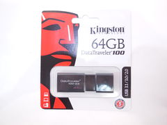 Флэш-накопитель USB 3.0 64Gb Kingston DataTraveler
