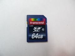 Карта памяти microSD 64GB Transcend 