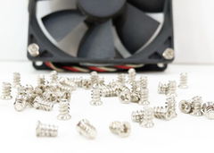 Саморез вентилятора в корпус ПК M5x8mm 50 штук