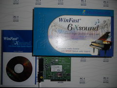 Звуковая карта PCI Leadtek WinFast 6X Sound