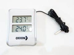 Цифровой термометр комнатный / уличный Oxion