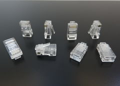 Коннектор RJ-45 Cat 6, категория 6, разъем для интернета RJ-45. Универсальные ножи, 1шт.