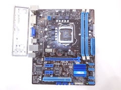 Материнская плата Asus P8H61-M LE R2.0 Intel H61, LGA1155, 2xDDR3, PCI-E x16, 4xSATA, VGA, DVI, 6xUSB, mATX, заглушка