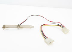Планка портов в корпус Molex — RCA DC 5v