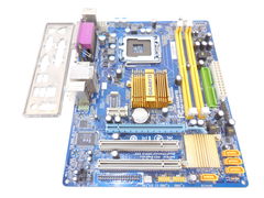 Материнская плата MB Socket 775 Gigabyte GA-G31M-ES2C rev. 1.1 Intel G31 /2xDDR2 /2xPCI /PCI-E /4xSATA /IDE /Sound /LAN /LPT /SVGA /mATX Рамка задних