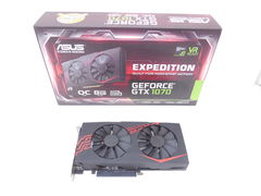 Видеокарта Asus GeForce GTX 1070 8Gb нерабочая