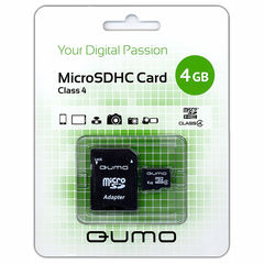 Карта памяти microSDНС 4Gb Qumo - Pic n 265341