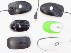 USB Мышь оптическая Б/У проводная в ассортименте - Pic n 252409