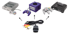 Кабель аудио-видео для SNES, GameCube, Nintendo 64 - Pic n 267937