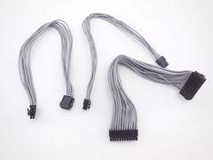 Комплект кабелей системного блока 24+8+6pin