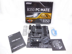 Мат. плата Socket AM4 MSI B350 PC Mate
