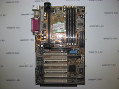 Материнская плата MB ASUS P3B-F i443BX Slot 1 /6xPCI /AGP /ISA /4xSDRAM DIMM /2xUSB /LPT /2xCOM /ATX