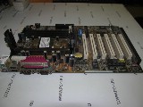 Материнская плата MB ASUS P3B-F i443BX Slot 1 /6xPCI /AGP /ISA /4xSDRAM DIMM /2xUSB /LPT /2xCOM /ATX