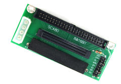 Адаптер переходник SCSI SCA на HD68 и IDC50