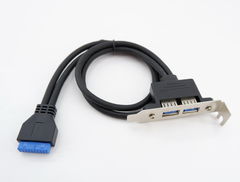 Планка портов USB3.0 в корпус ПК низкопрофильная  - Pic n 297581