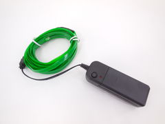 Гибкая светодиодная неоновая лента 3 метра (зеленый)