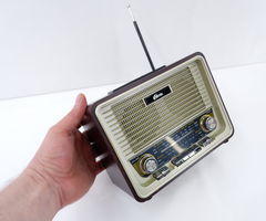 Радиоприемник RPR-088 встроенный аккумулятор Gold - Pic n 301231