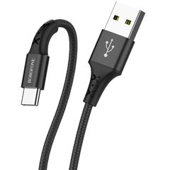Кабель USB на Type-C Borofone черный — 1 метр - Pic n 302253
